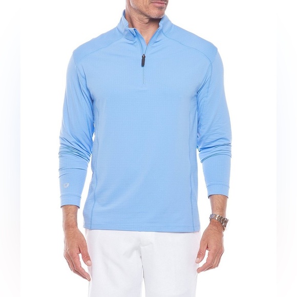 EUC - Ibkül Long-Sleeve UPF Mockneck Pullover - Size XL - Peri - Picture 1 of 6